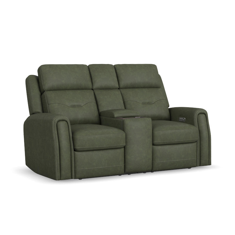 Felix Power Reclining Loveseat with Console