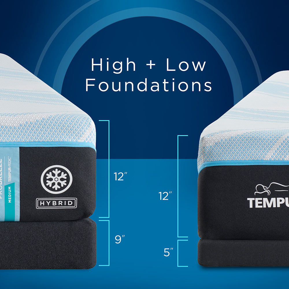 Tempur-ProBreeze Medium Hybrid Mattress Mattress Tempur-Pedic   