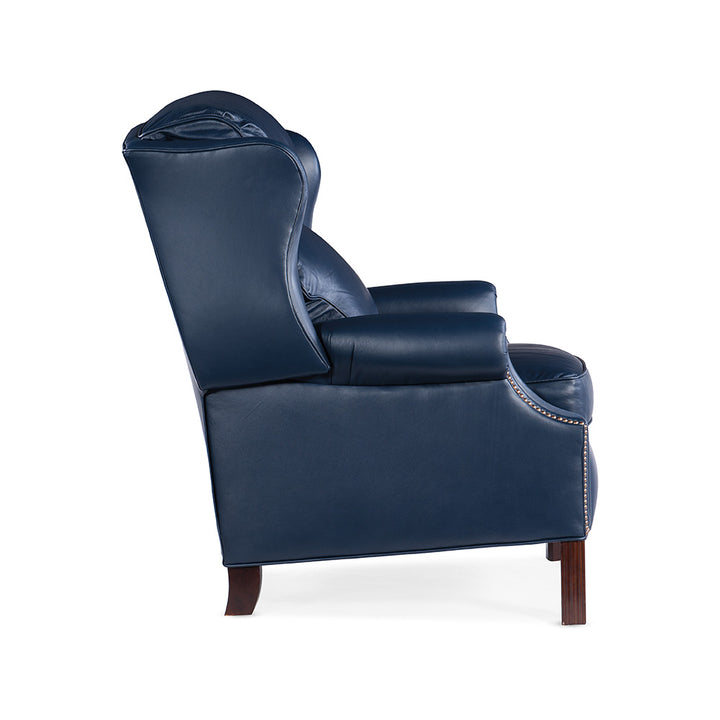 Chippendale Reclining Wing Chair Living Room Bradington-Young   