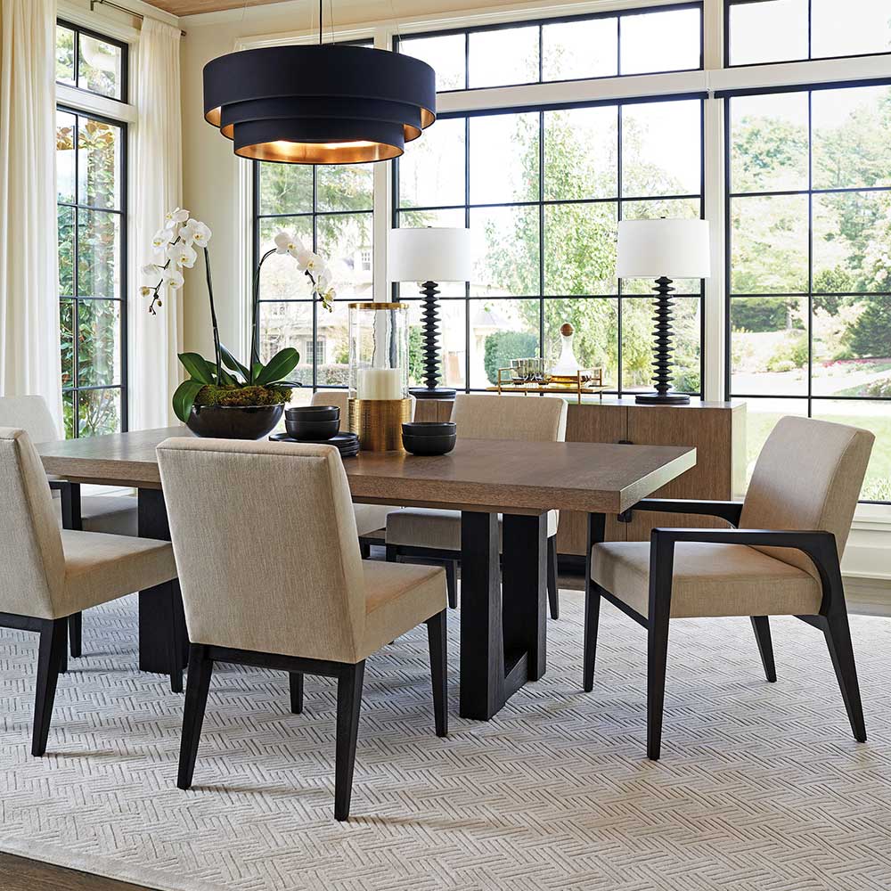 Zanzibar Latham Upholstered Side Chair Dining Room Lexington