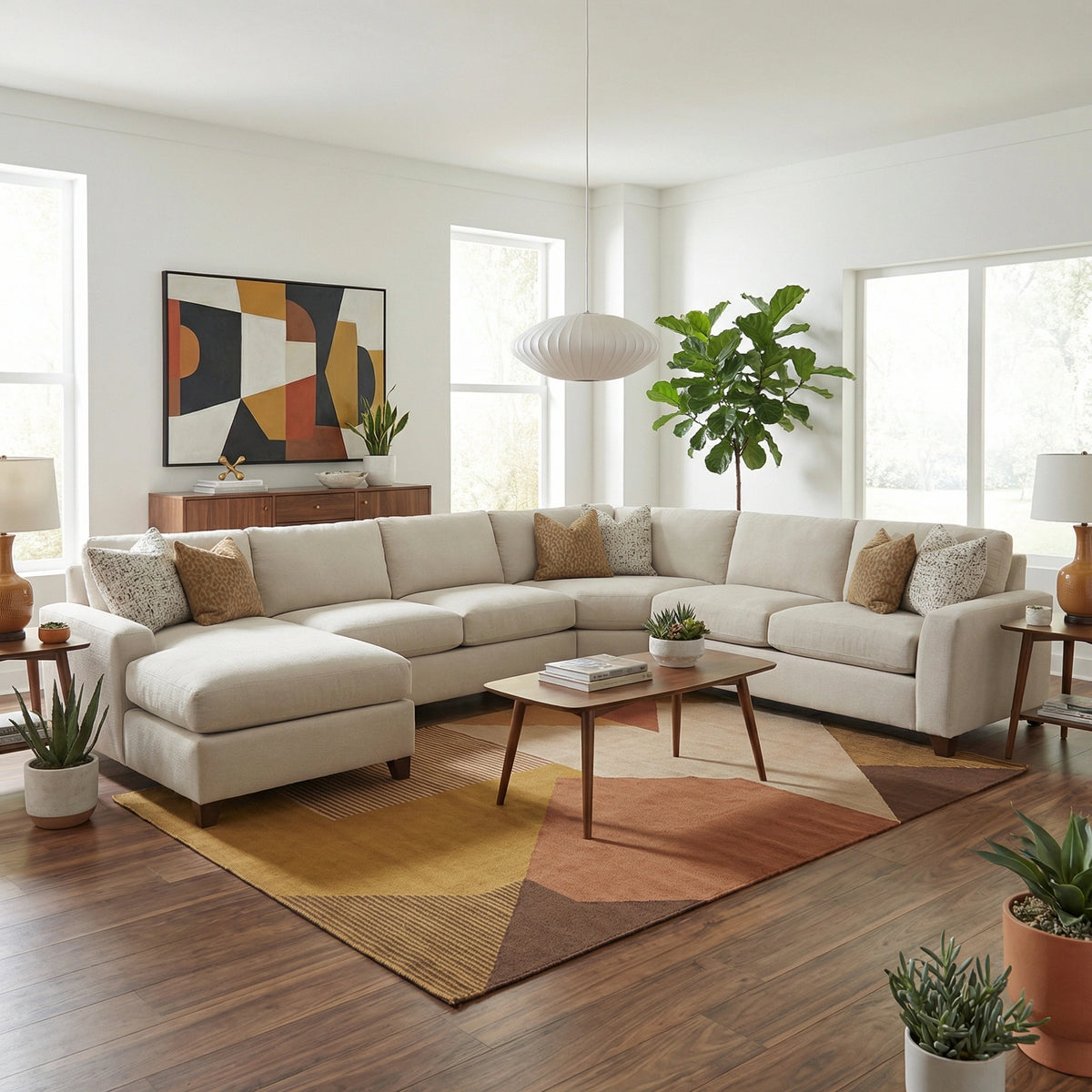 Ronan Sectional Living Room Jonathan Louis