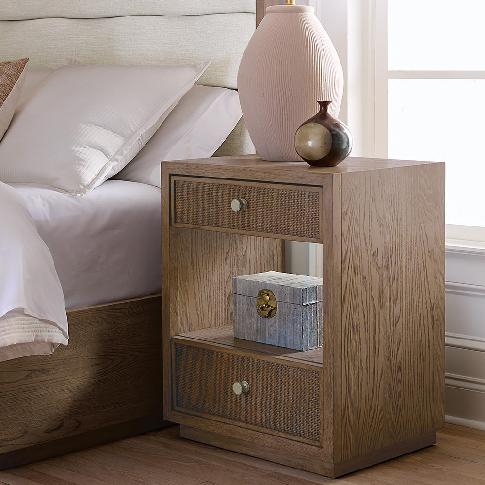 Sonnet Two-Drawer Nightstand Bedroom Hooker Furniture