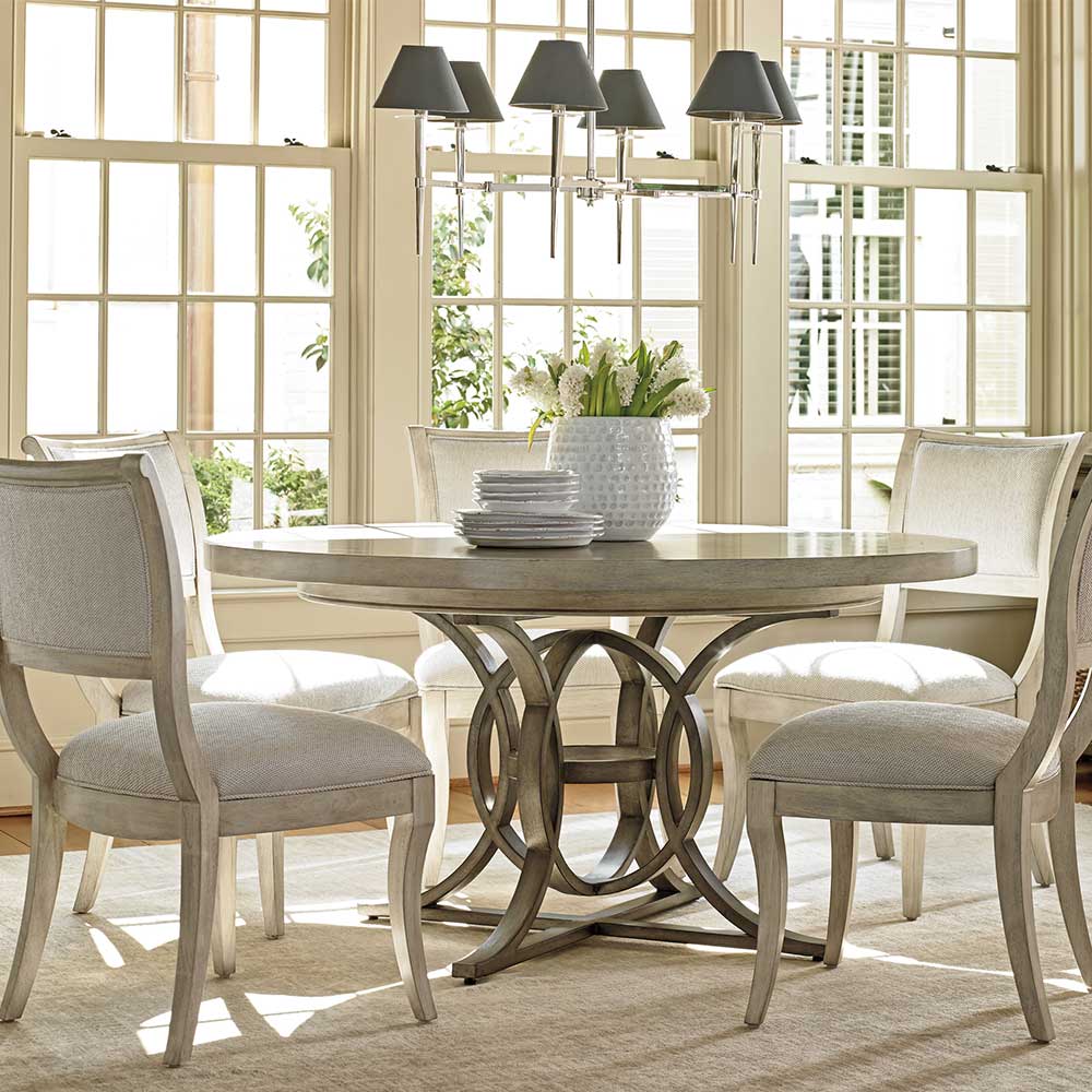 Oyster Bay Calerton Round Dining Table Dining Room Lexington