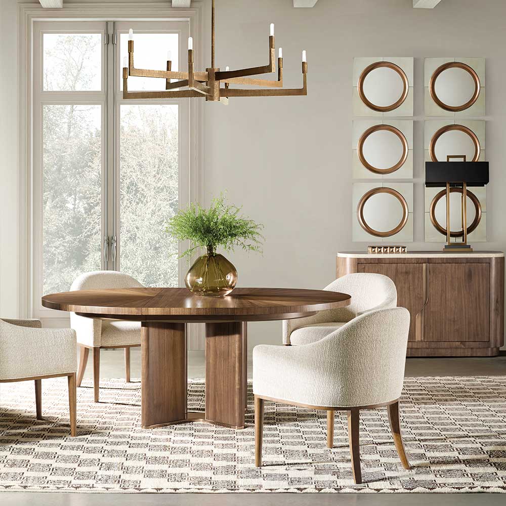 Eleana Upholstered Arm Chair Dining Room Hooker Furniture
