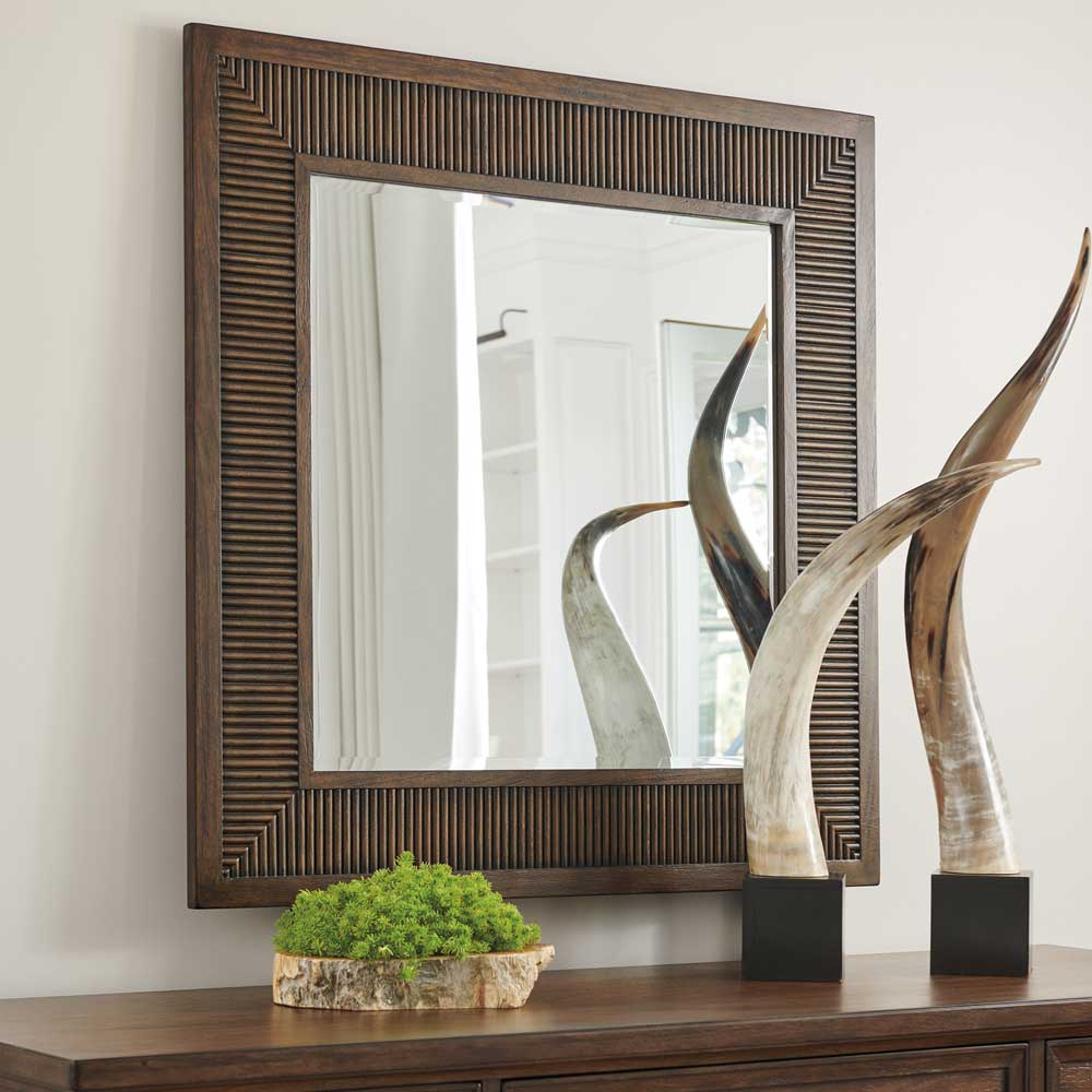 Silverado Helena Square Mirror Decor Lexington