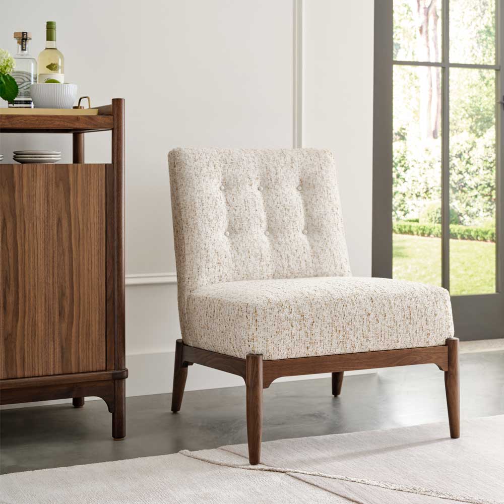 Walnut Grove Slipper Chair Living Room Stickley
