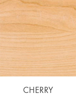 sample of cherry wood showing grain in a natural finish