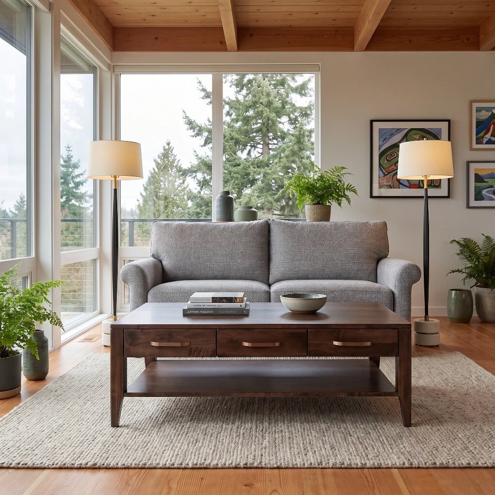 Toulon Rectangle Coffee Table Living Room Mavin