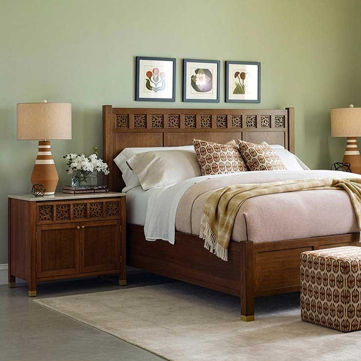 Surrey Hills Two-Door Nightstand Bedroom Stickley