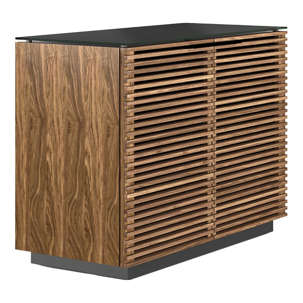 Corridor Storage 8108 Storage Cabinet Living Room BDI Charcoal Stained Ash