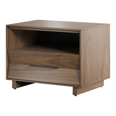 KAVA Bedroom 9682 28-inch Nightstand Bedroom BDI Natural Walnut
