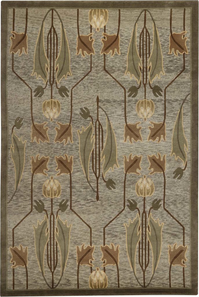 Stickley | Rennie Tulip | RU-1440: Sage Area Rug Area Rug Stickley