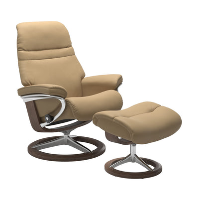 Stressless Sunrise Signature Chair & Ottoman Living Room Ekornes