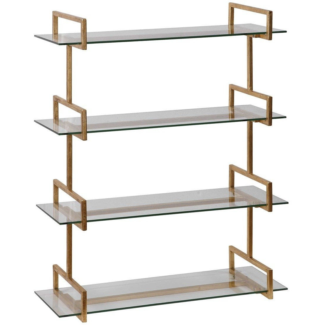 Auley Gold Wall Shelf Seldens Designer Home Furnishings
