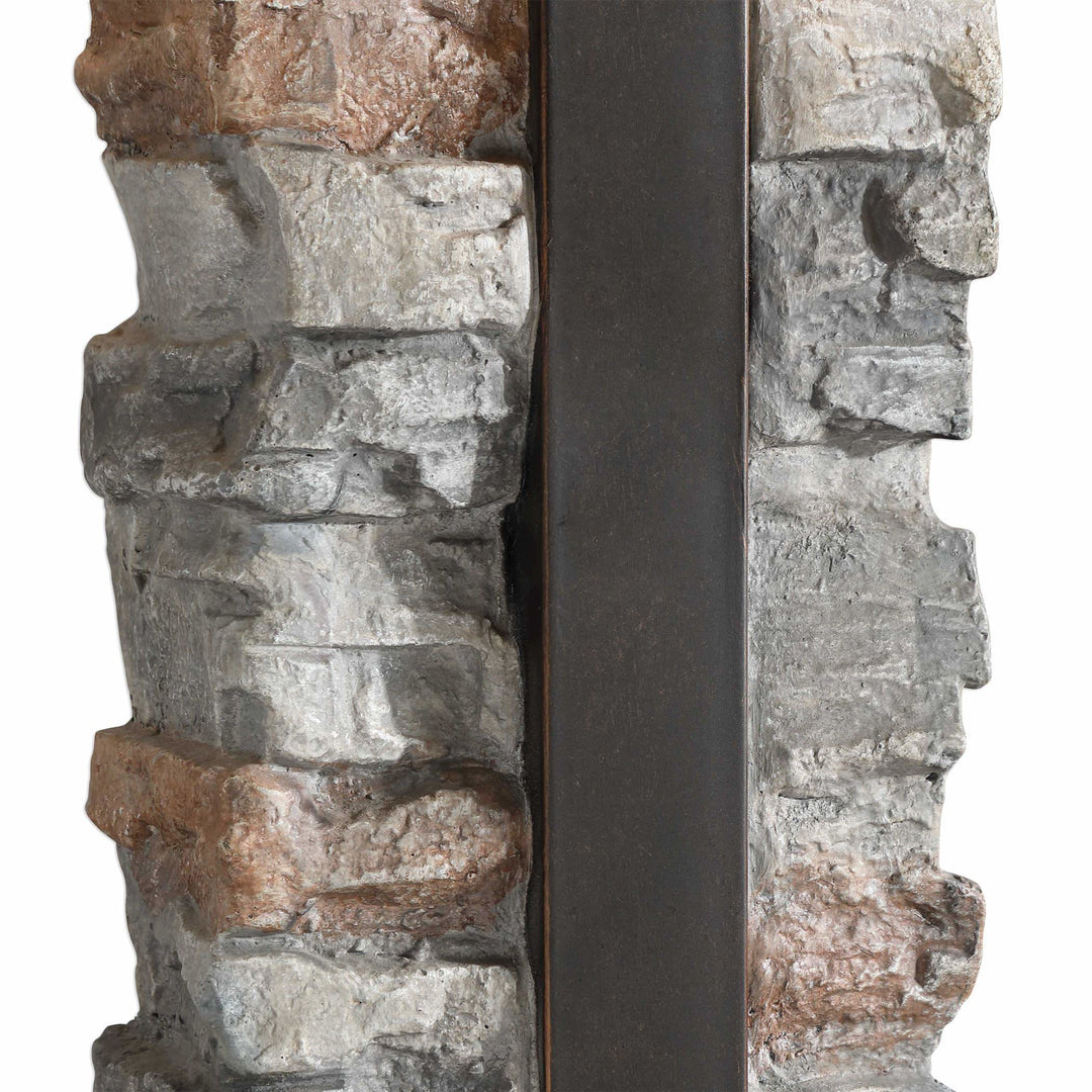 Kodiak Stacked Stone Lamp Accessories Uttermost   