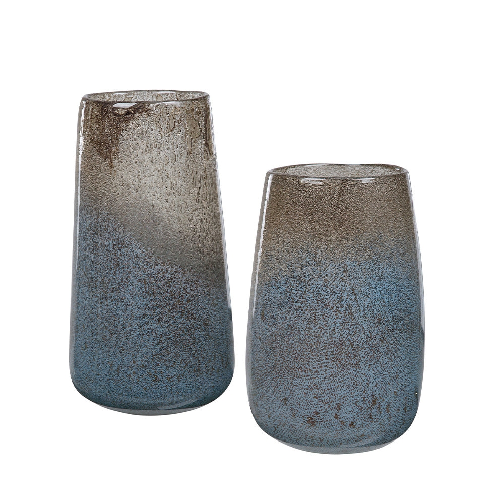 Ione Vases, Set of 2 Accessories Uttermost   