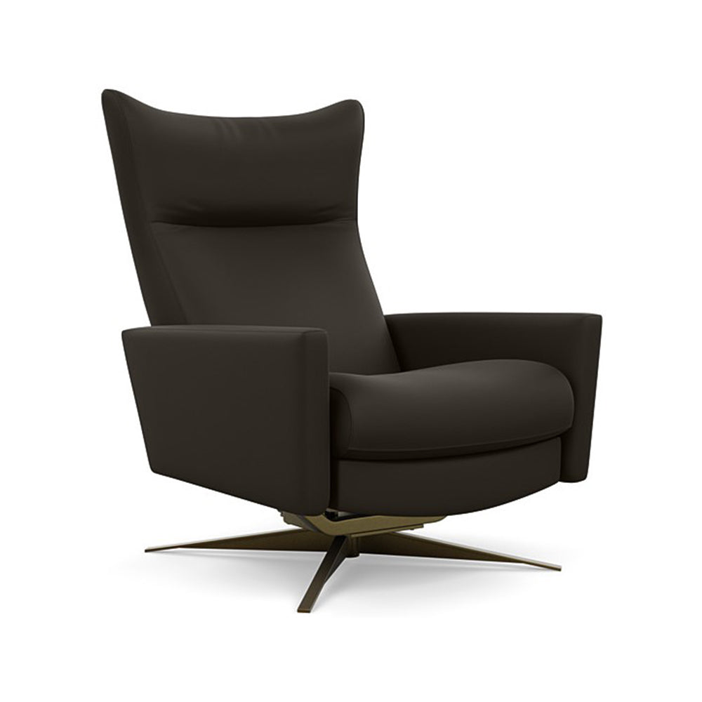 Stratus Modern Swivel Recliner American Leather Seldens