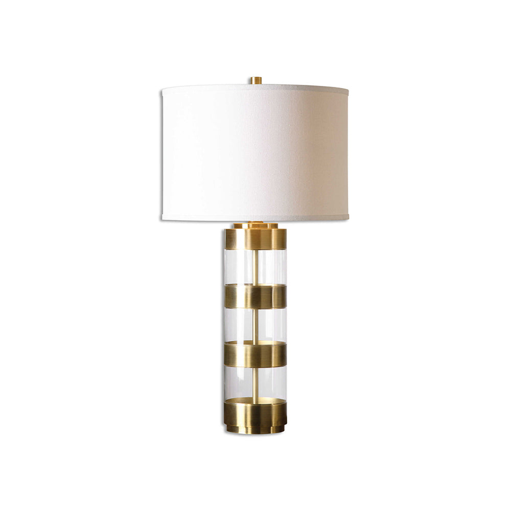 Angora Brushed Brass Table Lamp Accessories Uttermost   
