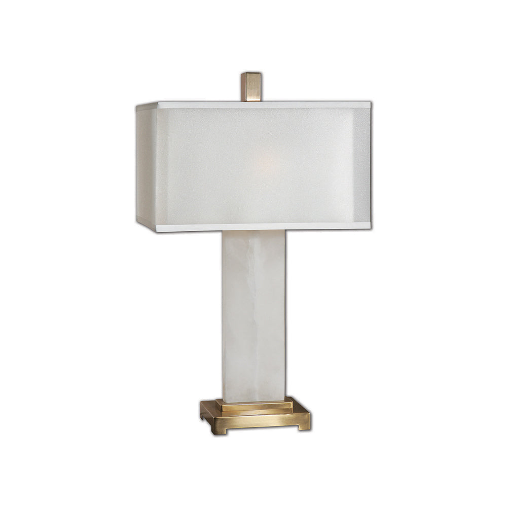Athanas Alabaster Table Lamp Accessories Uttermost   