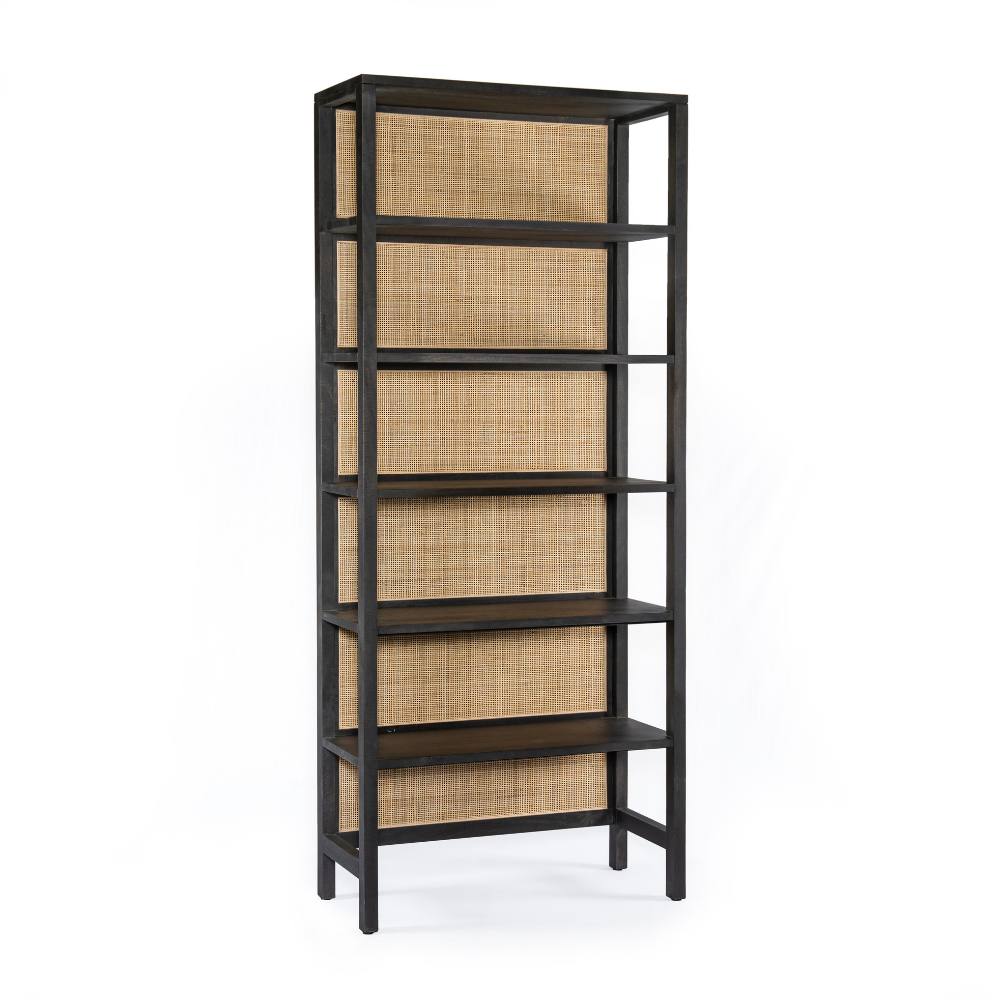 Caprice Large Bookshelf Home Office Four Hands   