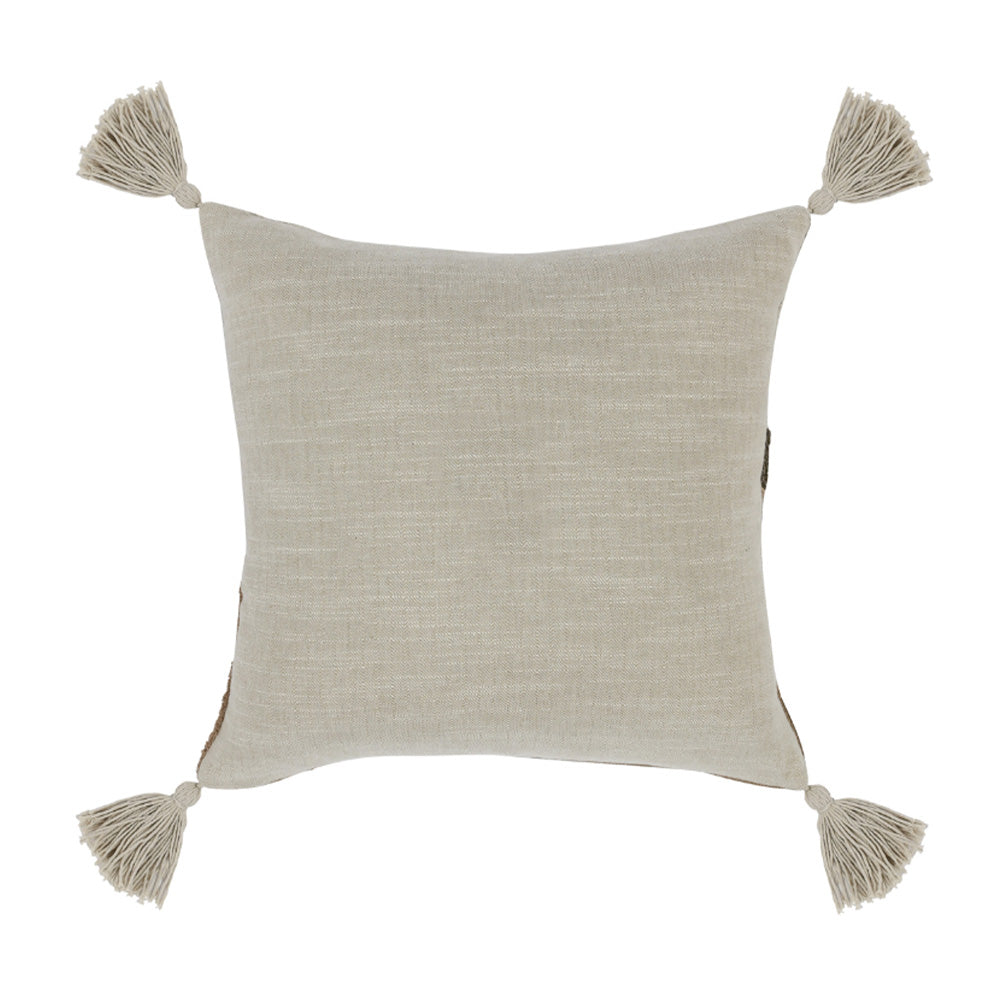 Carve Natural 18" Pillow, Set of 2 Accessories Classic Home   