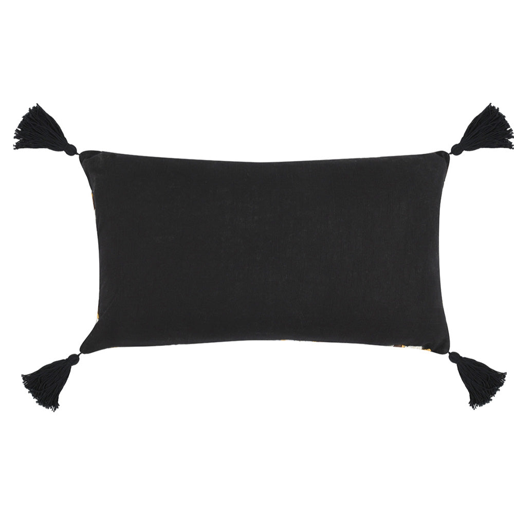 Chale Black/Multi Lumbar Pillow, Set of 2 Accessories Classic Home   