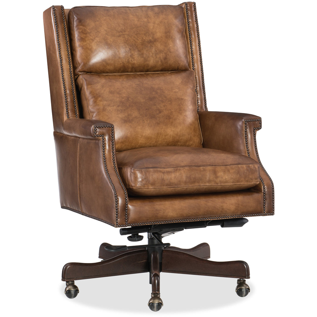 Beckett Executive Swivel Tilt Chair Home Office Hooker Furniture   