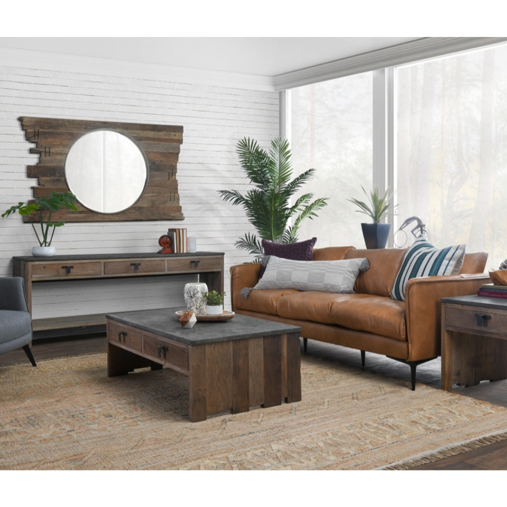 Ellen 2 Drawer Coffee Table Living Room Classic Home   