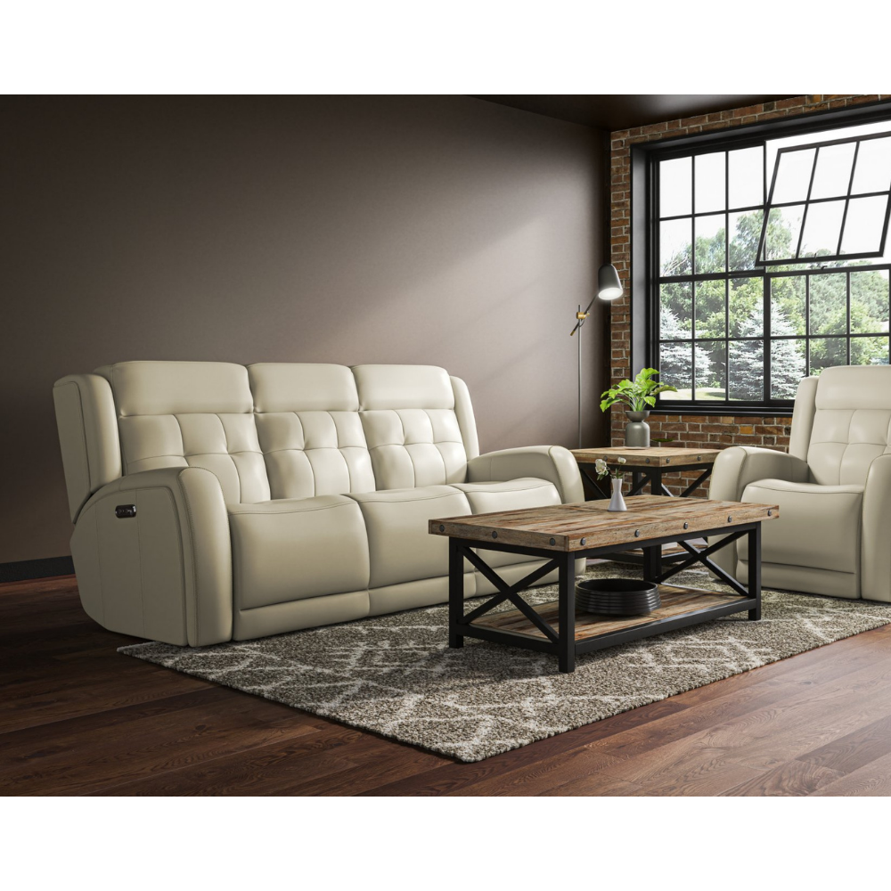 Grant Power Reclining Sofa w/ Power Headrest Living Room Flexsteel   