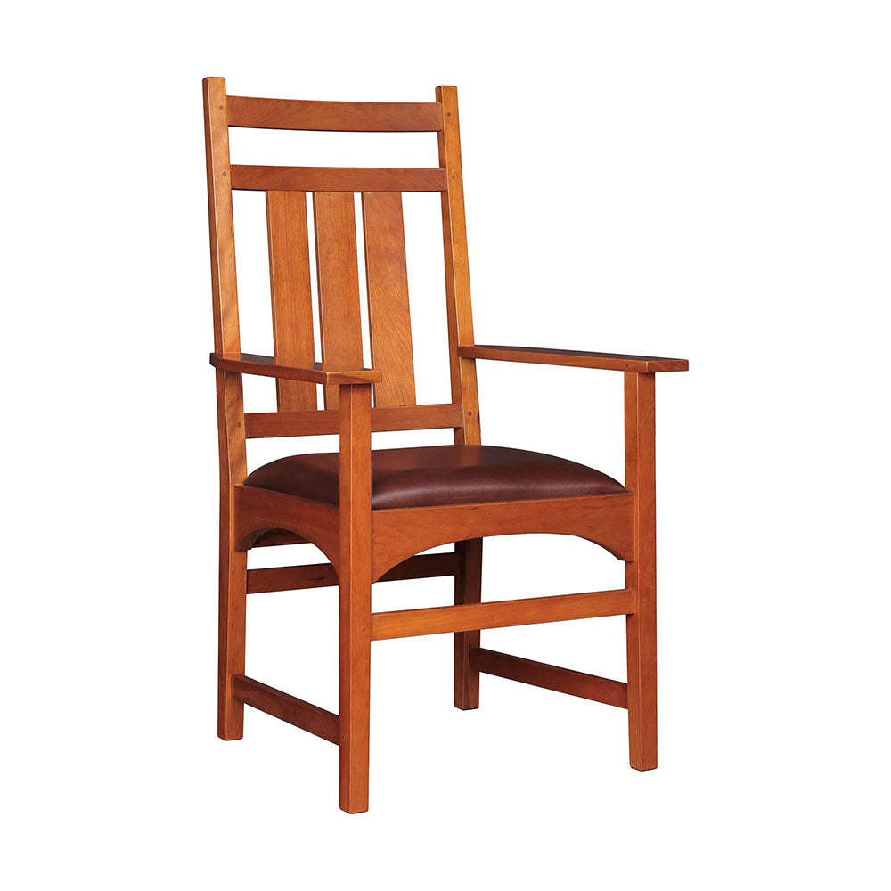 Harvey Ellis Arm Chair, No Inlay Dining Room Stickley   