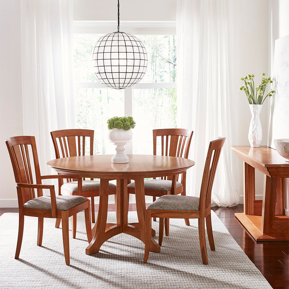Highlands Round Dining Table Dining Room Stickley   