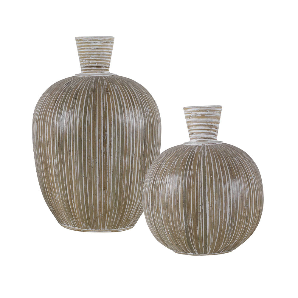 Islander Vases, Set of 2 Accessories Uttermost   