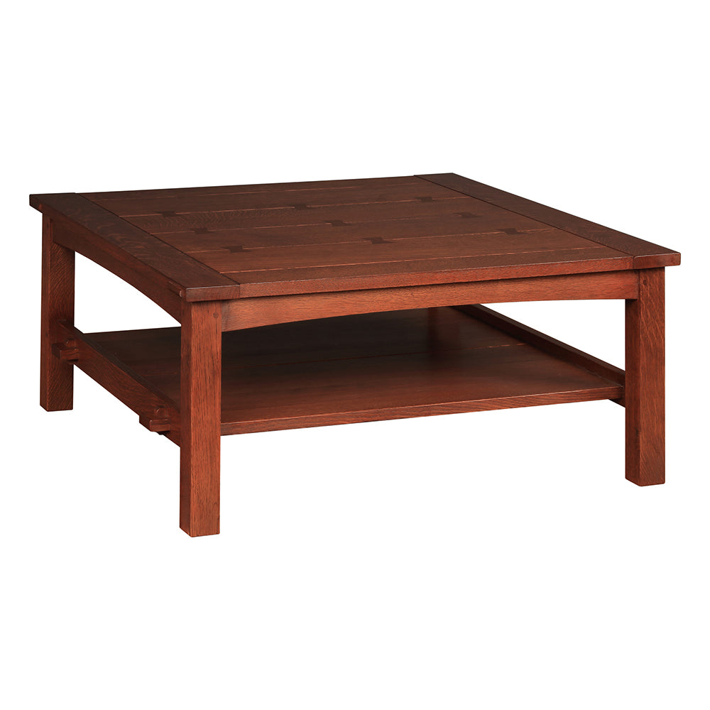 Mission Butterfly Top Cocktail Table Living Room Stickley   