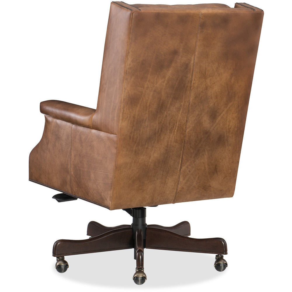 Beckett Executive Swivel Tilt Chair Home Office Hooker Furniture   