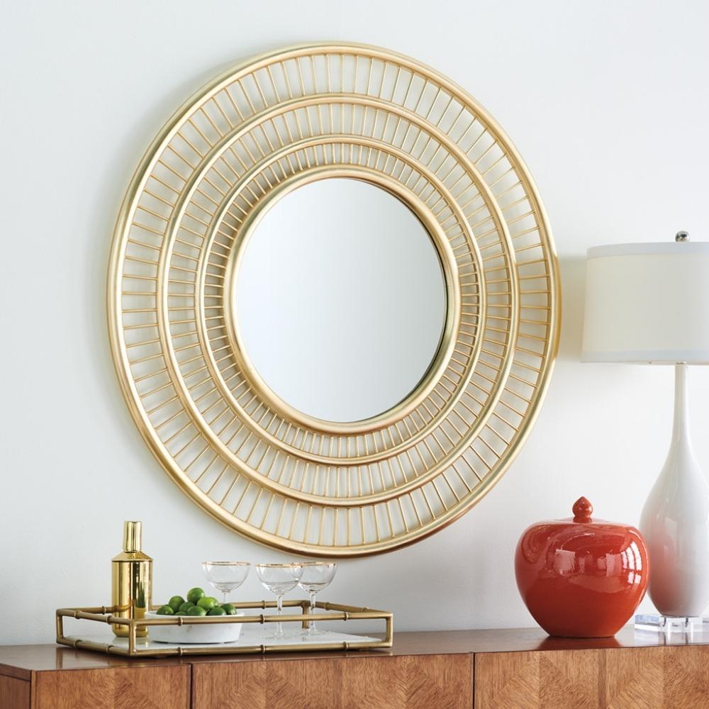 Palm Desert Ambrose Round Mirror Accessories Tommy Bahama Home   