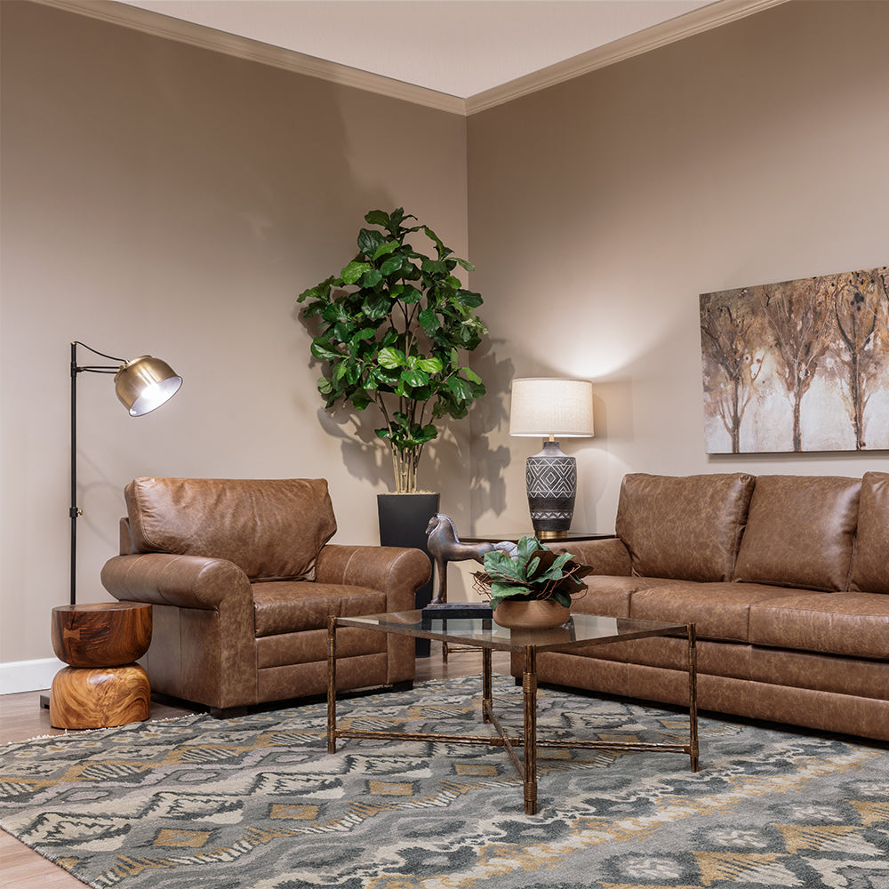 Roosevelt Sock Arm Lounge Chair Living Room Seldens   
