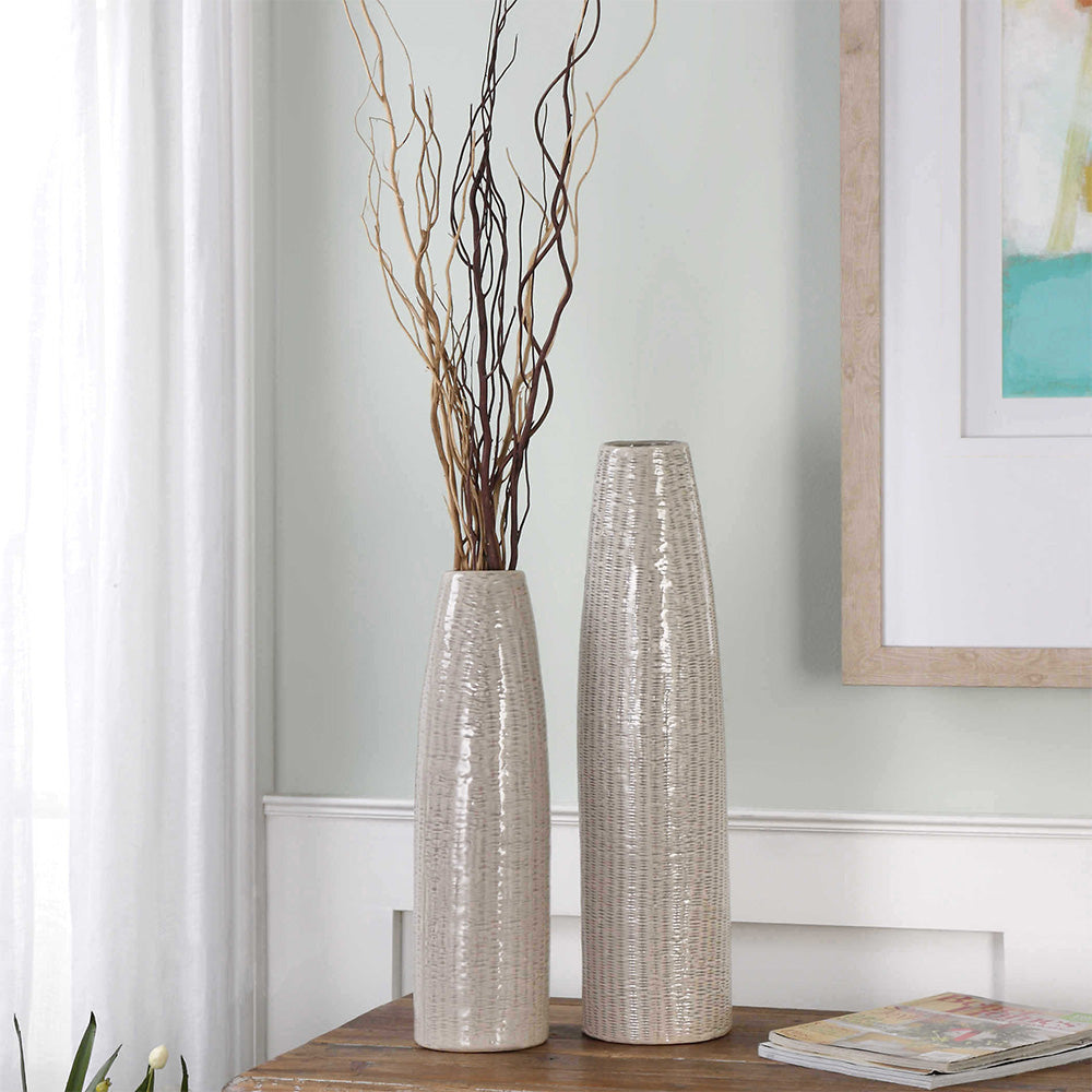 Sara Vases, Set of 2 Accessories Uttermost