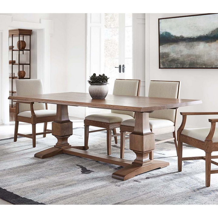 St. Lawrence Trestle Table Dining Room Stickley   