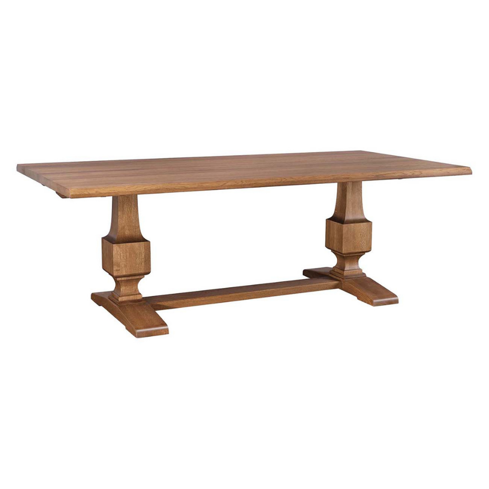 St. Lawrence Trestle Table Dining Room Stickley   