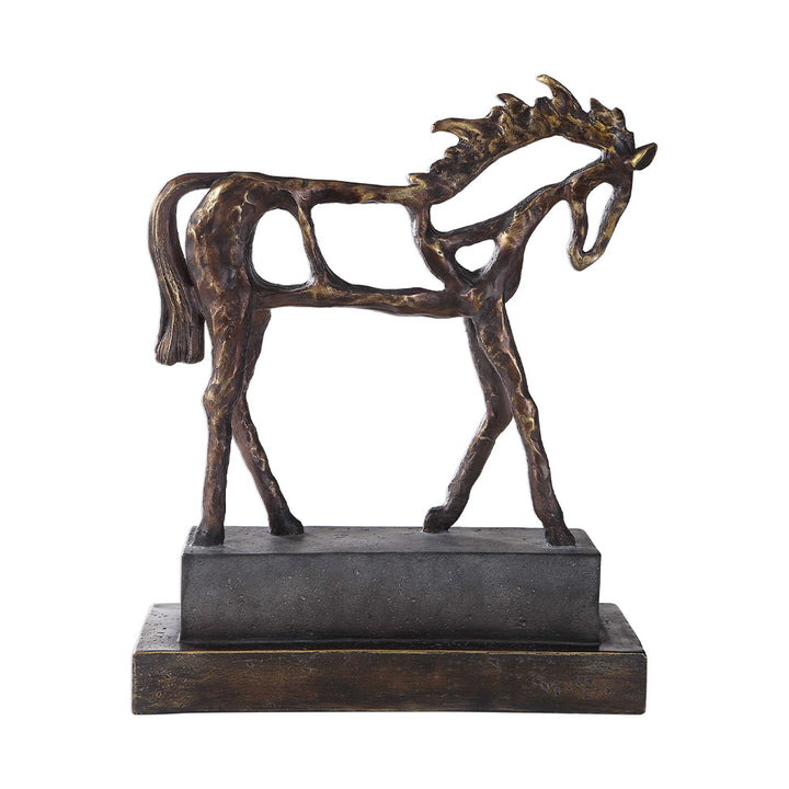 Titan Horse Sculpture Accessories Uttermost   