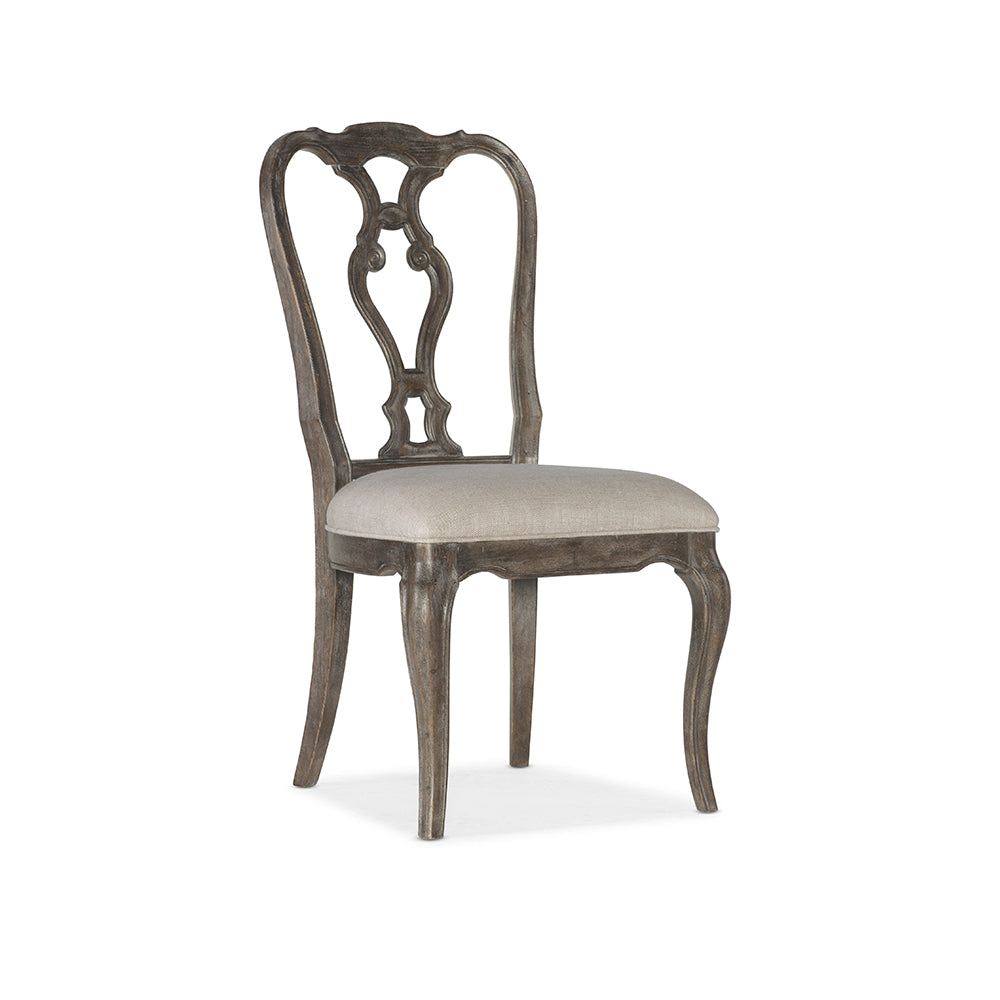 Traditions Wood Back Side Chair Dining Room Hooker Furniture   
