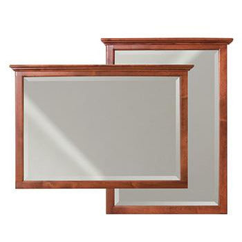 McKenzie Beveled Mirror Decor Whittier Wood