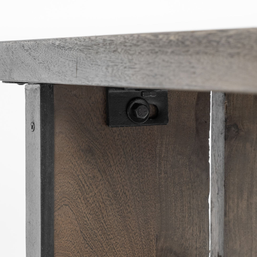 Ledger I 70L x 17W Brown Live-Edge Wooden Dining Bench Dining Room Mercana