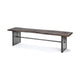 Ledger I Brown Live-Edge Wooden Dining Bench Dining Room Mercana