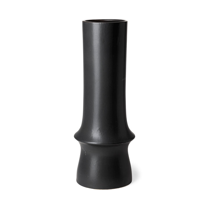 Laforge III Black Ceramic Vase Decor Mercana