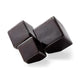 Mayweather (Set of 3) Black Geometric Ceramic Cubes Decor Mercana