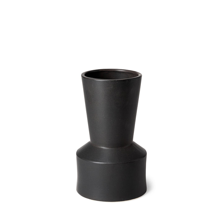 Laforge Black Ceramic Vase Decor Mercana