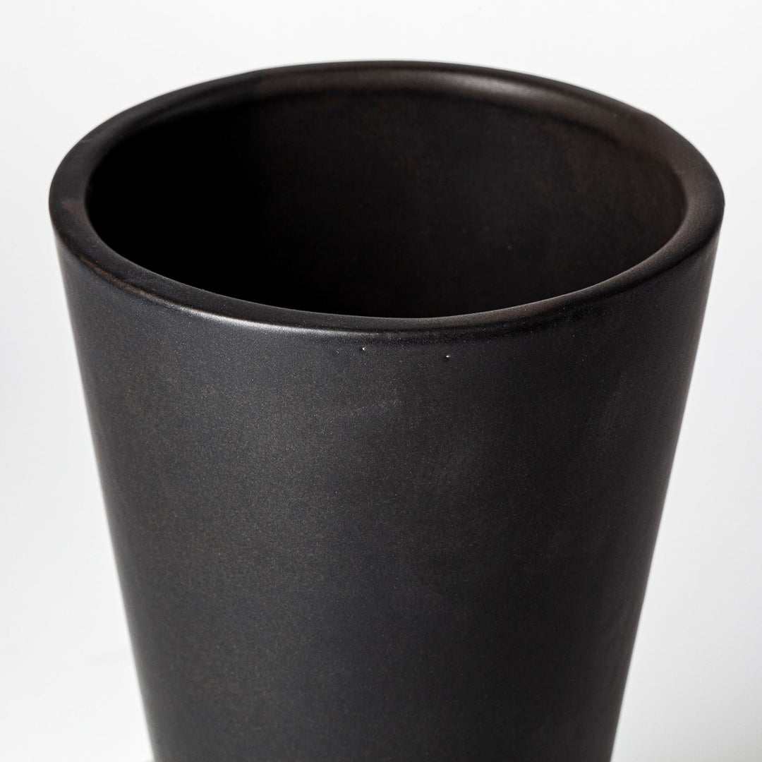 Laforge Black Ceramic Vase Decor Mercana
