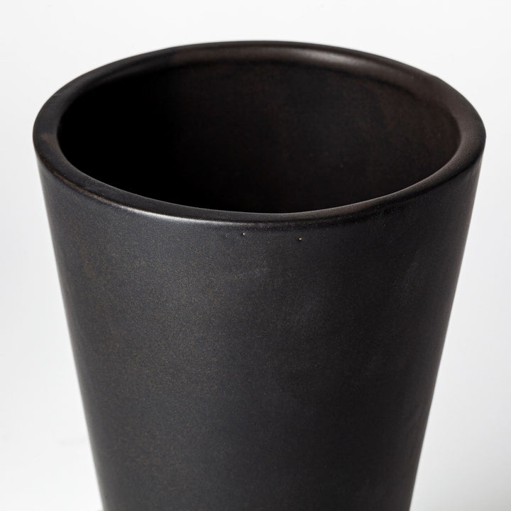 Laforge Black Ceramic Vase Decor Mercana