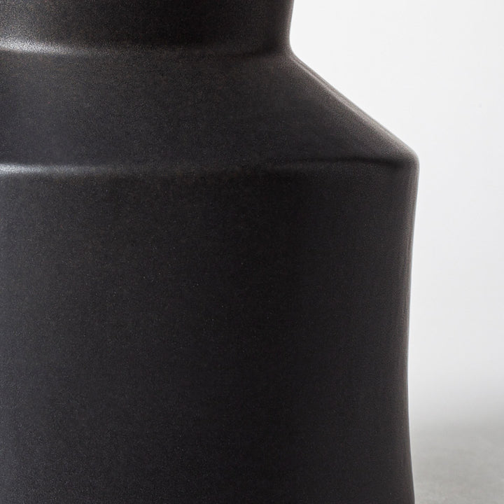 Laforge Black Ceramic Vase Decor Mercana